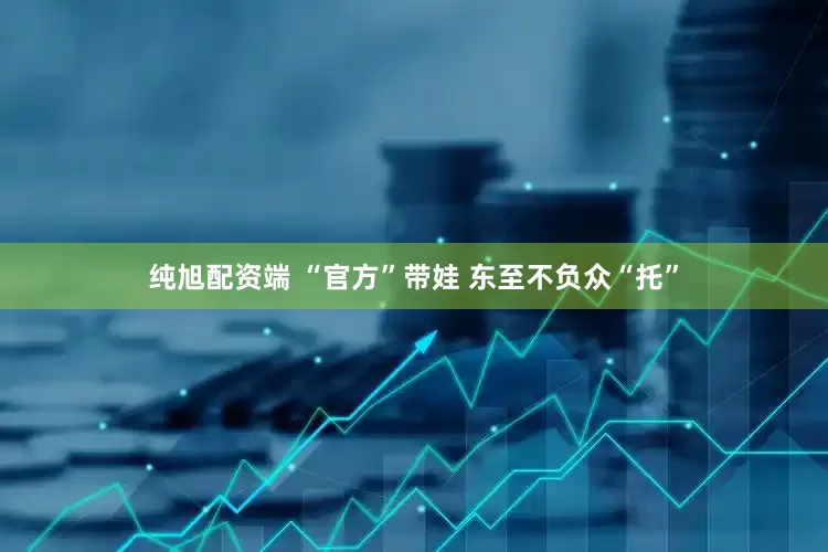 纯旭配资端 “官方”带娃 东至不负众“托”