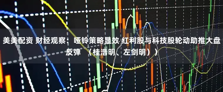 美美配资 财经观察：哑铃策略显效 红利股与科技股轮动助推大盘反弹  （桂浩明、左剑明））